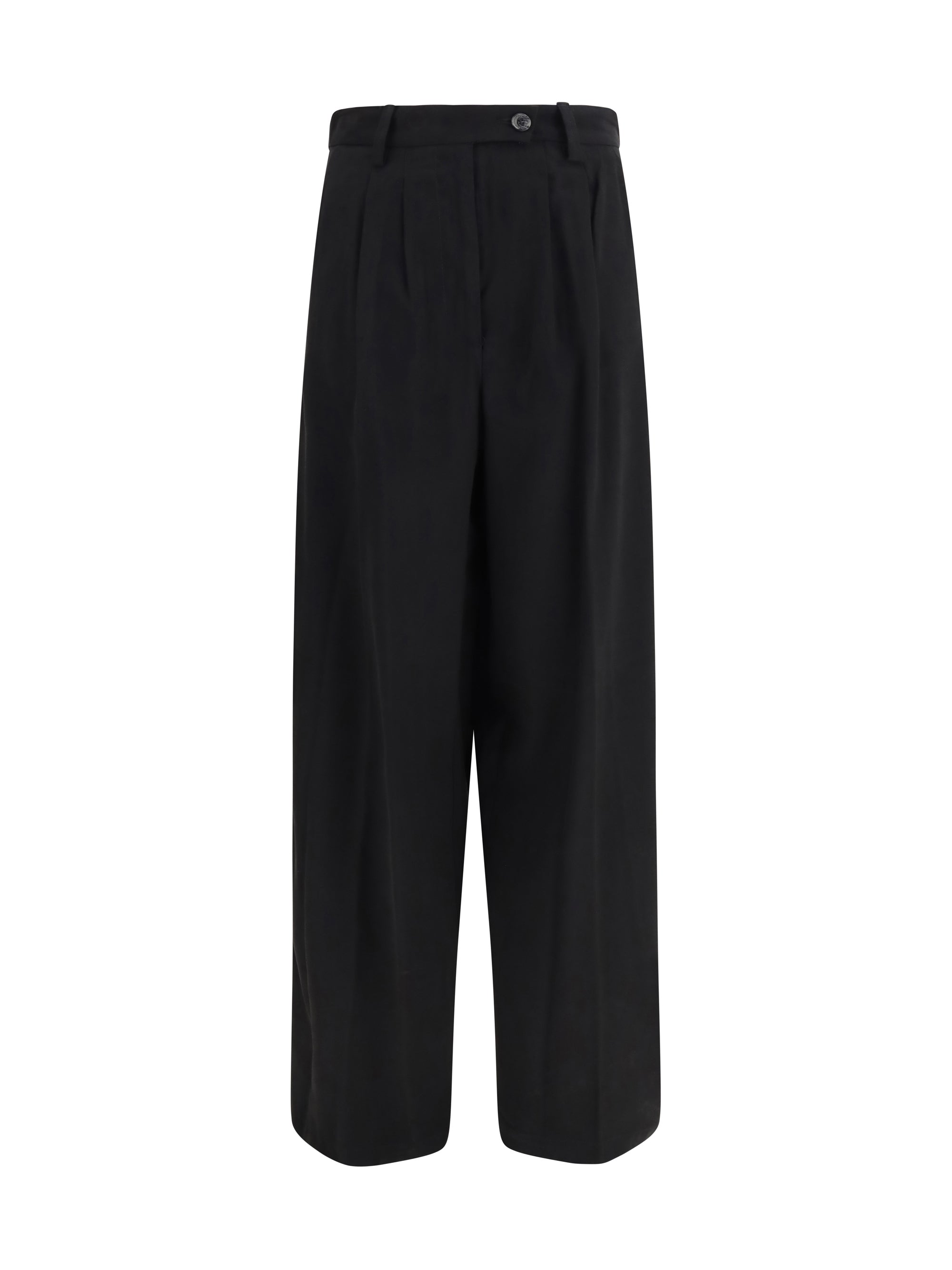 wide-leg tailored pants