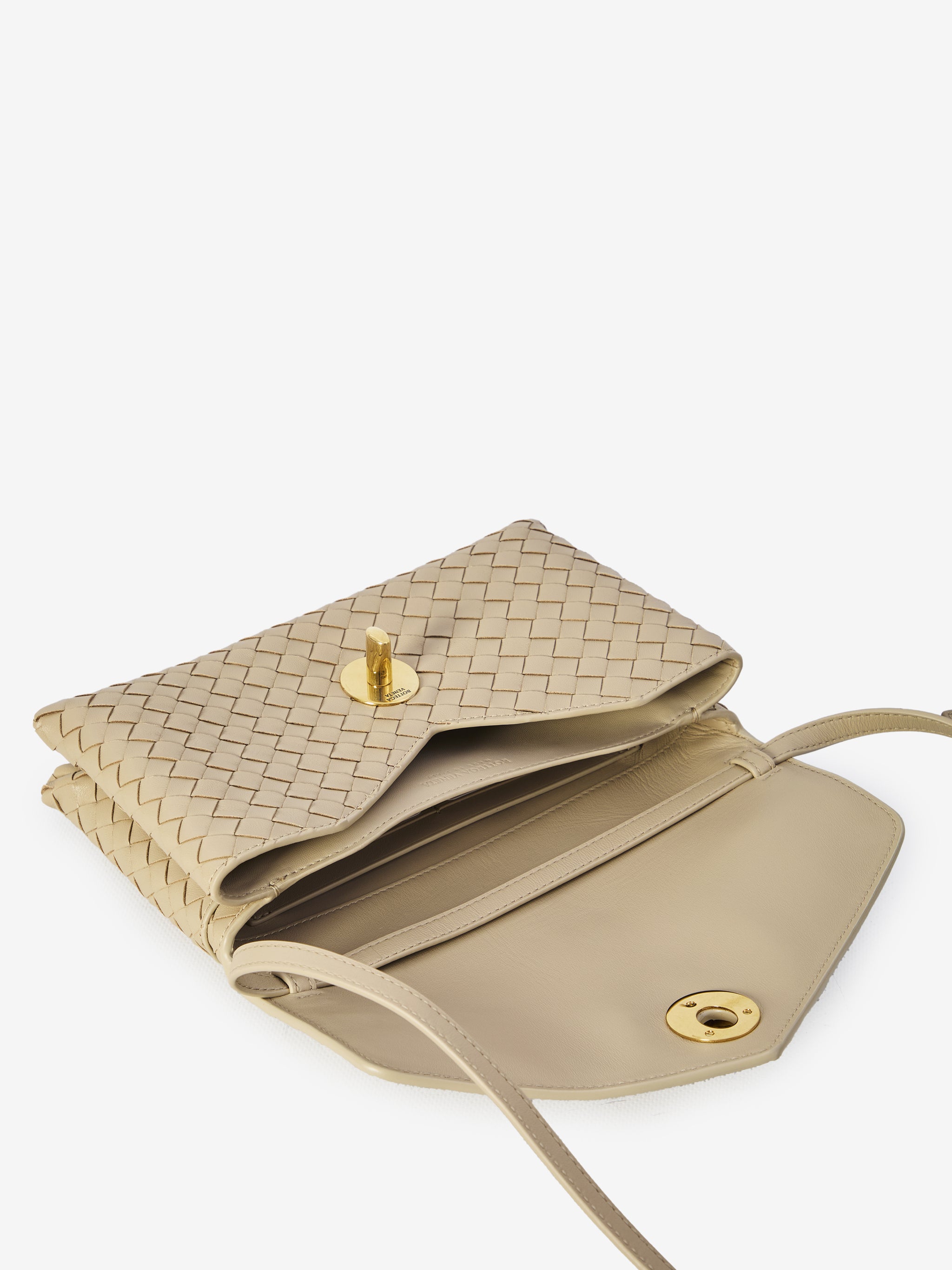 knot lock bag beige