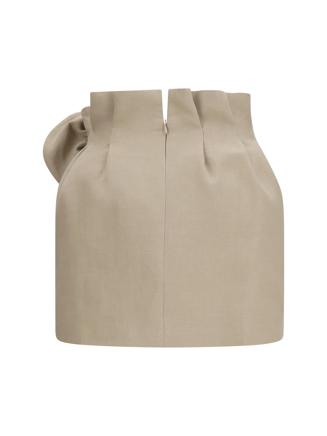 MAGDA BUTRYM 38 linen mini skirt