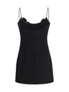 short wool-blend dress