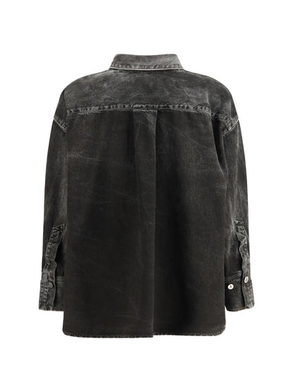 THE ATTICO 36 denim shirt