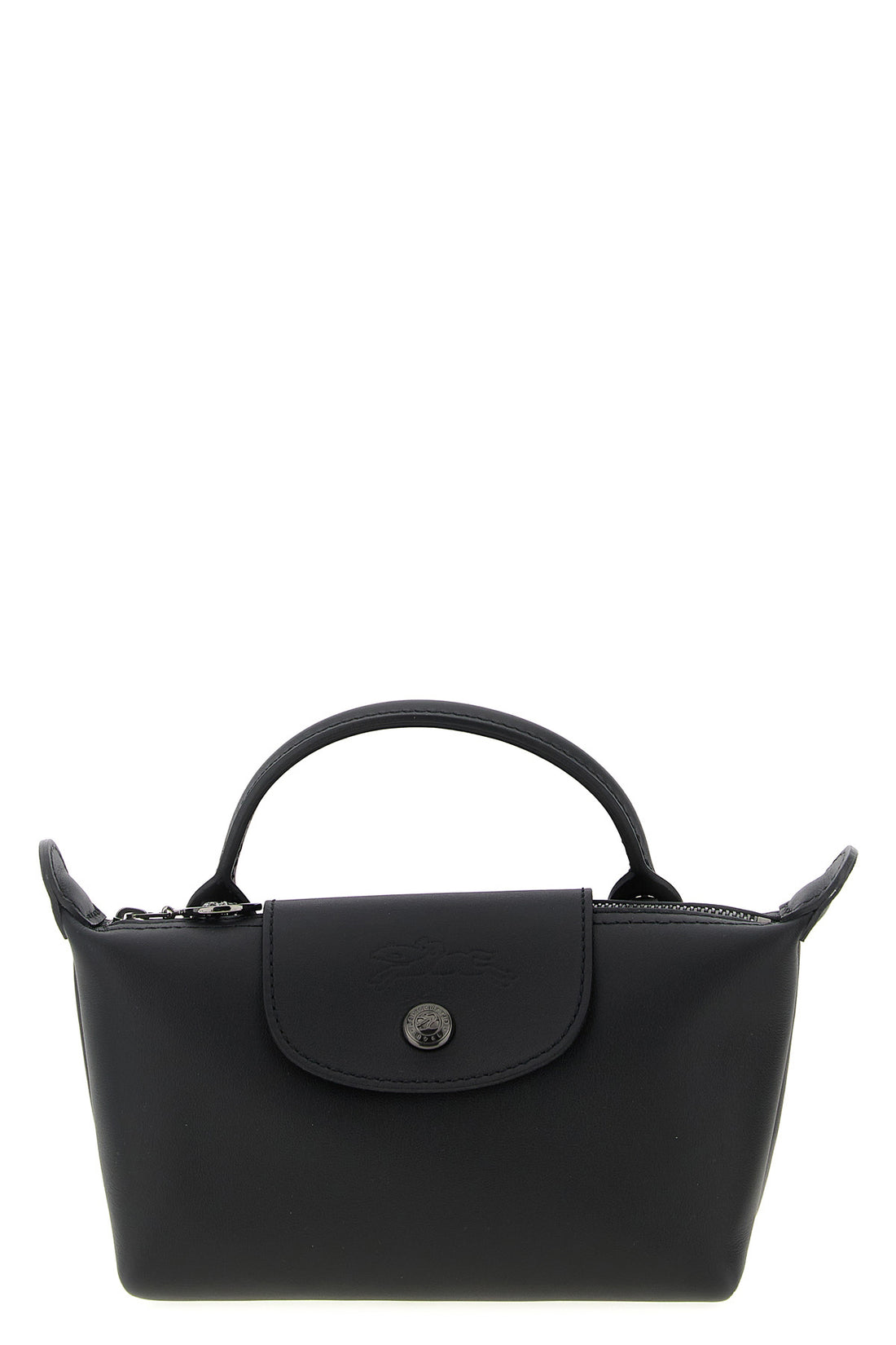LONGCHAMP OS xs le pliage xtra smooth leather clutch bag