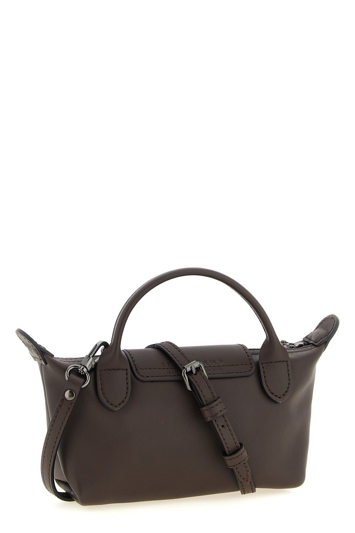 xs le pliage xtra smooth leather clutch bag