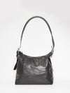 small brown belted hobo bag