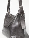 small brown belted hobo bag