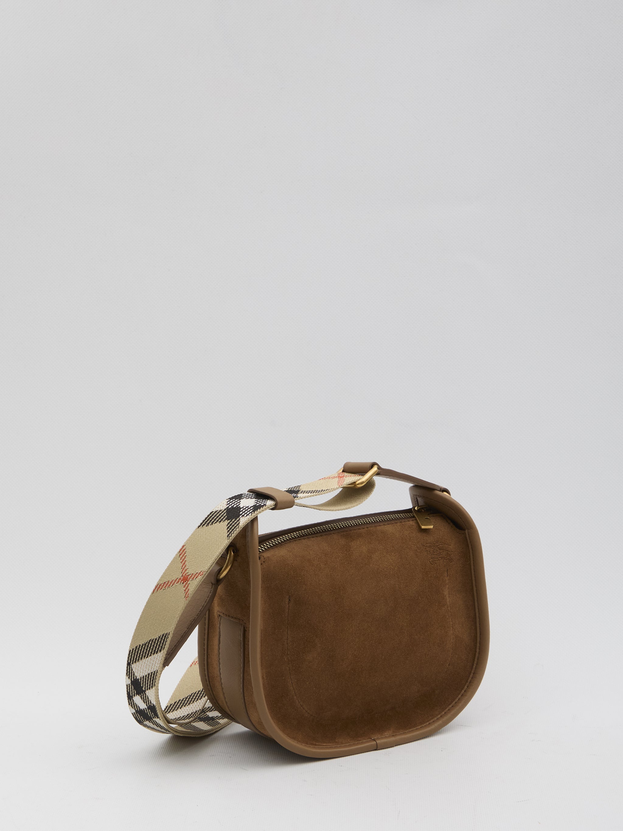 messenger suede bag mini