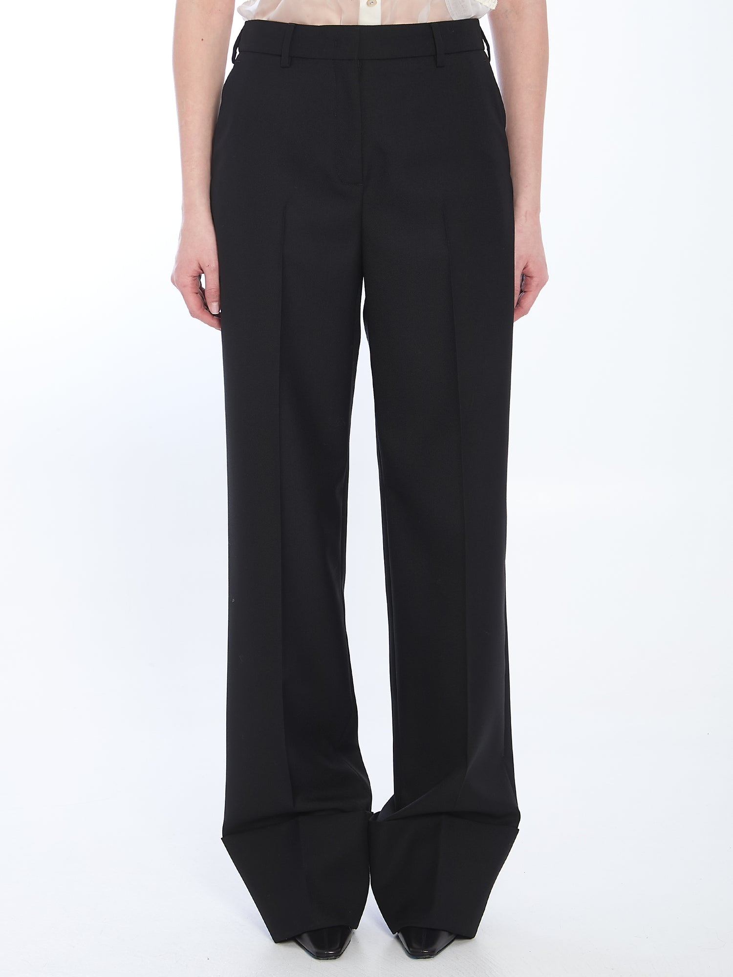 VALENTINO GARAVANI 40 virgin wool trousers