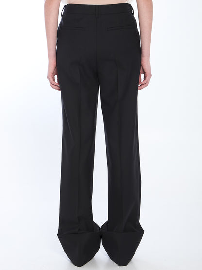 VALENTINO GARAVANI 40 virgin wool trousers