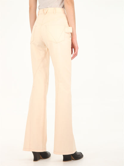 BOTTEGA VENETA 42 pink denim jeans