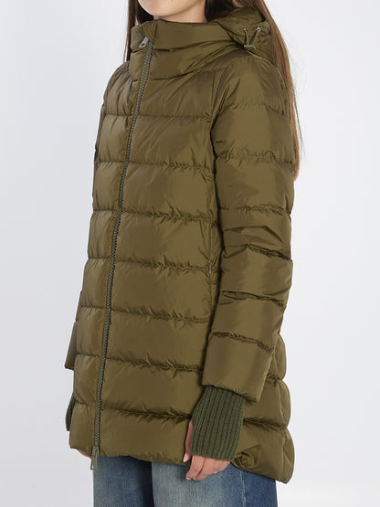 HERNO 40 a-shape puffer jacket 