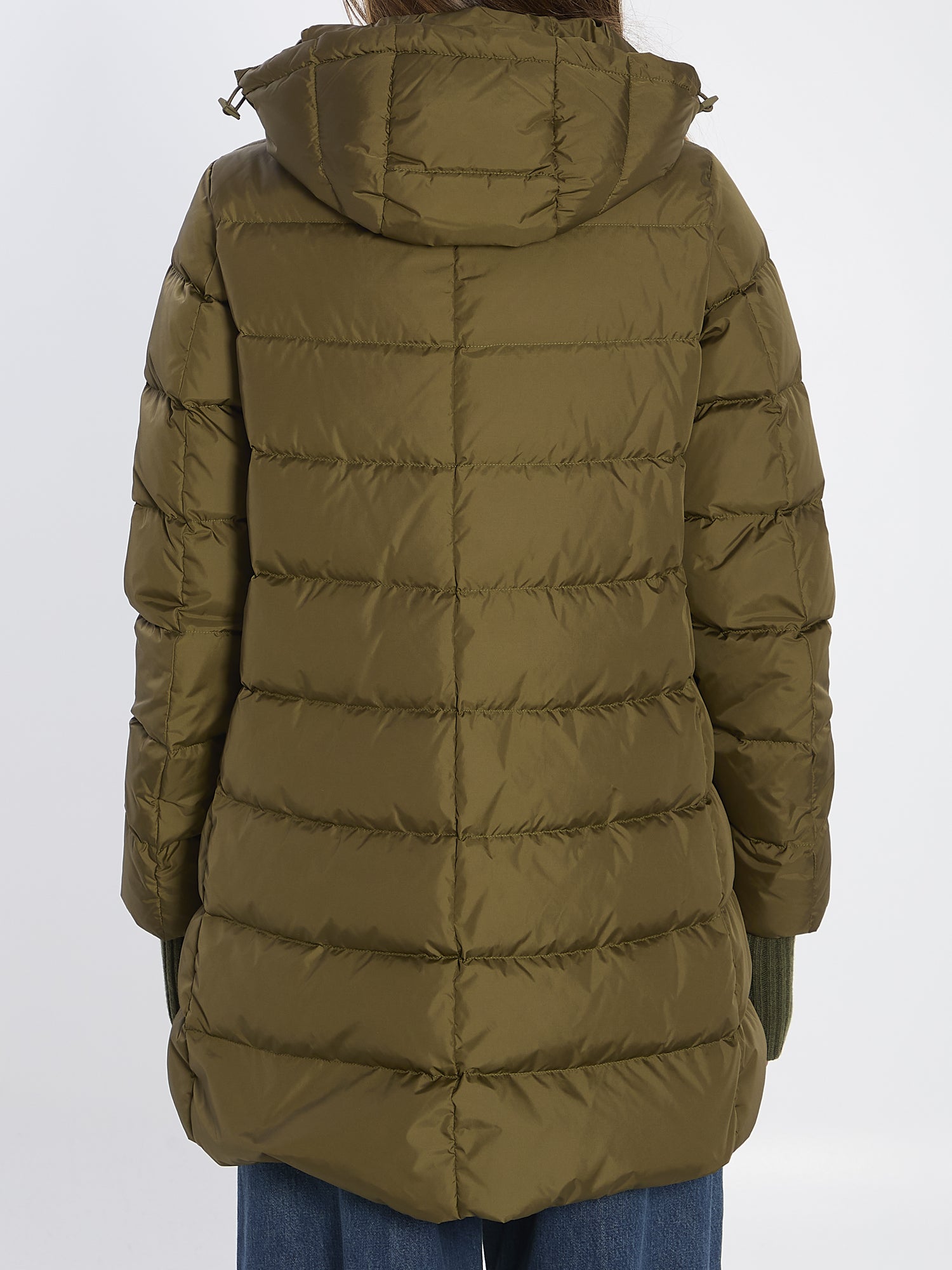HERNO 40 a-shape puffer jacket 