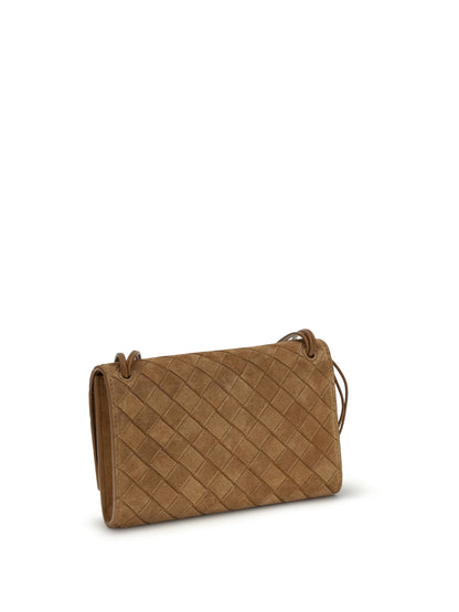 BOTTEGA VENETA OS andiamo clutch with shoulder strap