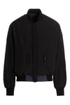 reversible nylon bomber jacket