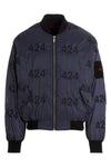 reversible nylon bomber jacket