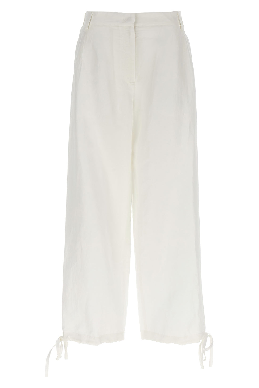 MSGM 42 viscose and linen pants