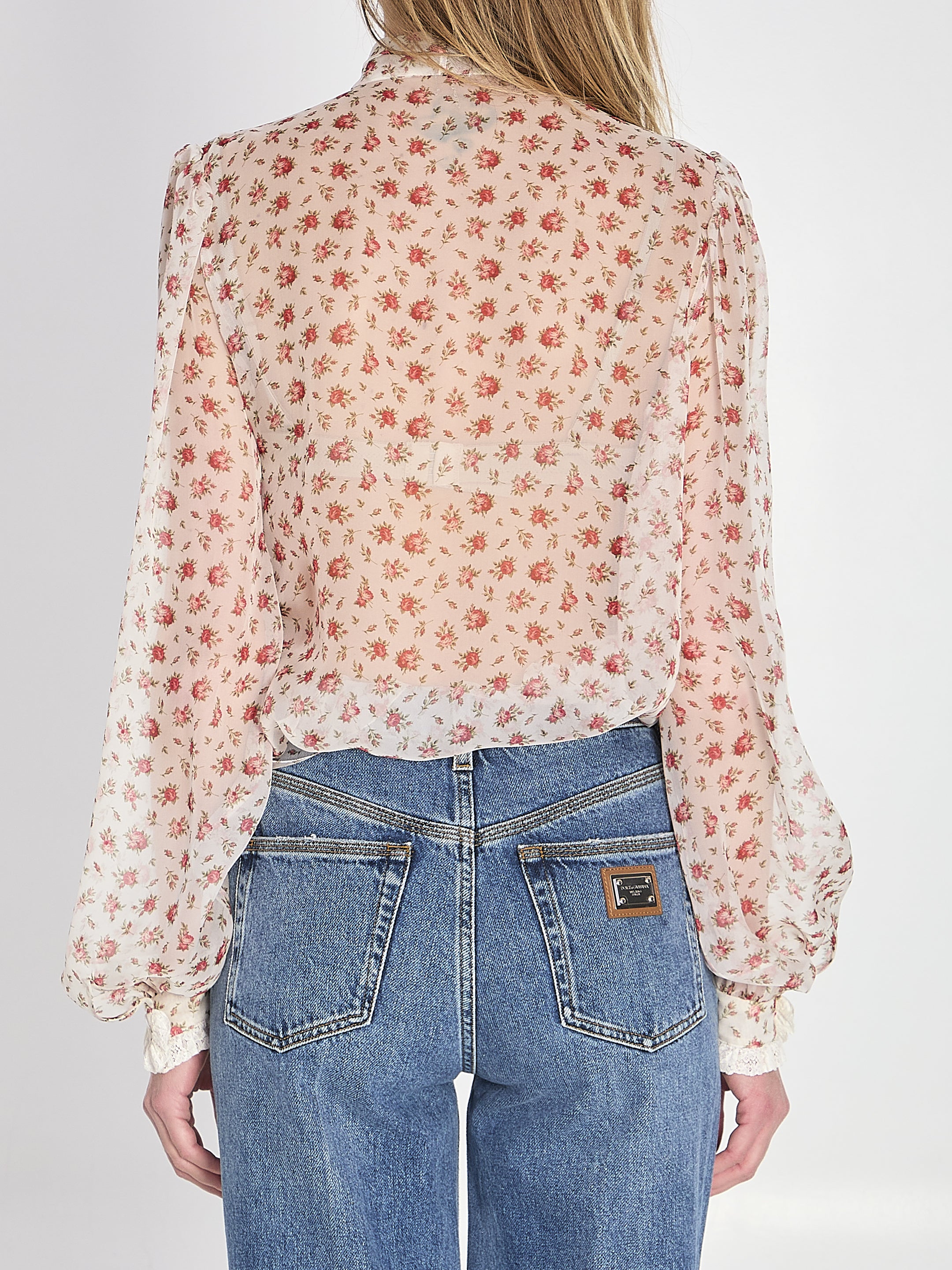 DOLCE&amp;GABBANA 40 chiffon top