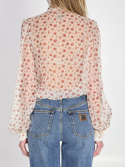DOLCE&amp;GABBANA 40 chiffon top