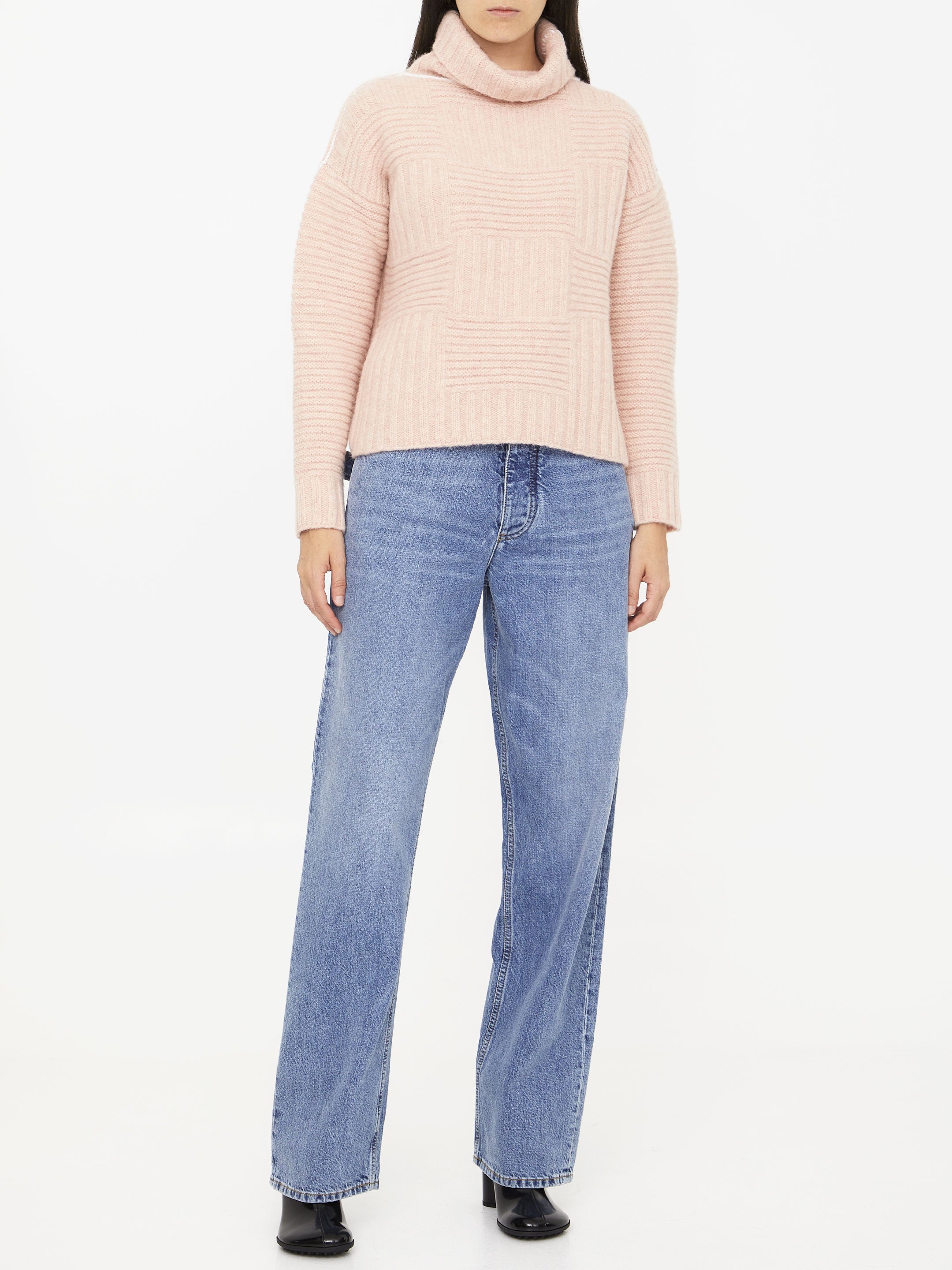 BOTTEGA VENETA XS wool turtleneck sweater