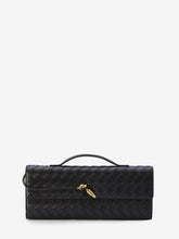 BOTTEGA VENETA OS black andiamo long clutch