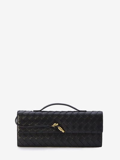 black andiamo long clutch