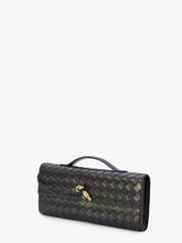 BOTTEGA VENETA OS black andiamo long clutch