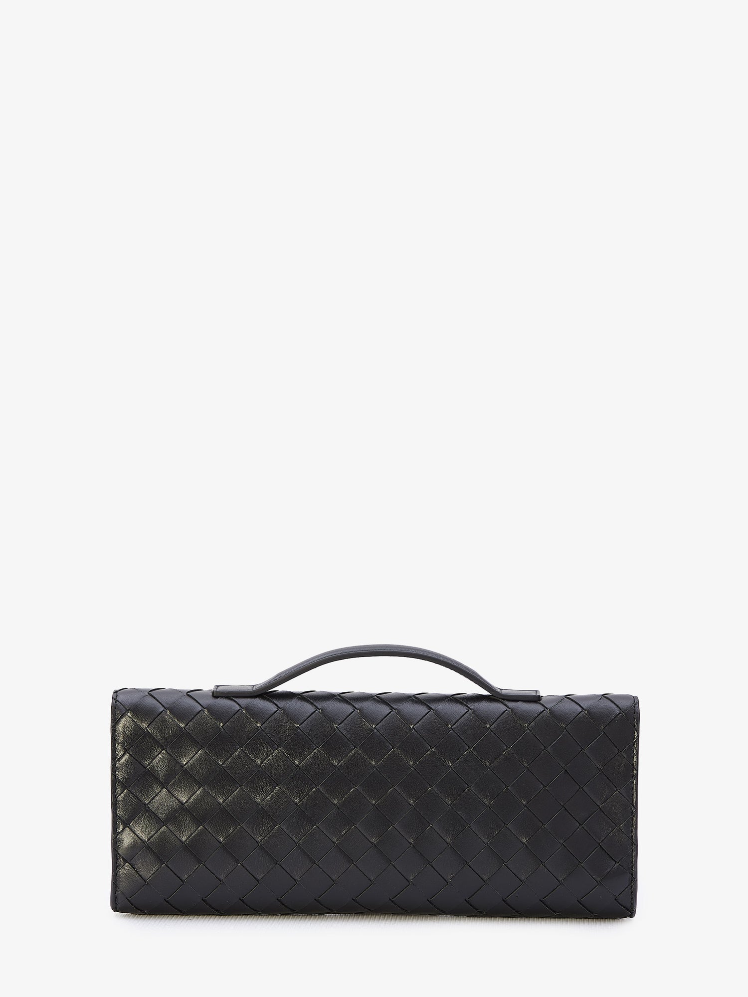 BOTTEGA VENETA OS black andiamo long clutch