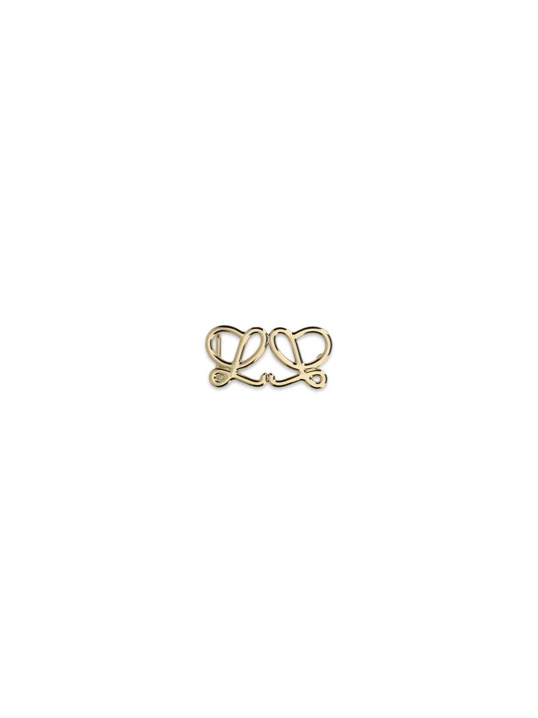 LOEWE OS double l belt buckle