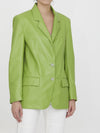 lime leather jacket