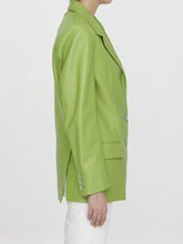 SALVATORE SANTORO 40 lime leather jacket