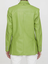 SALVATORE SANTORO 40 lime leather jacket