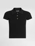 DOLCE&GABBANA 40 ribbed polo-style top