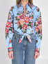 DOLCE&GABBANA 40 floral bouquet-print cotton shirt
