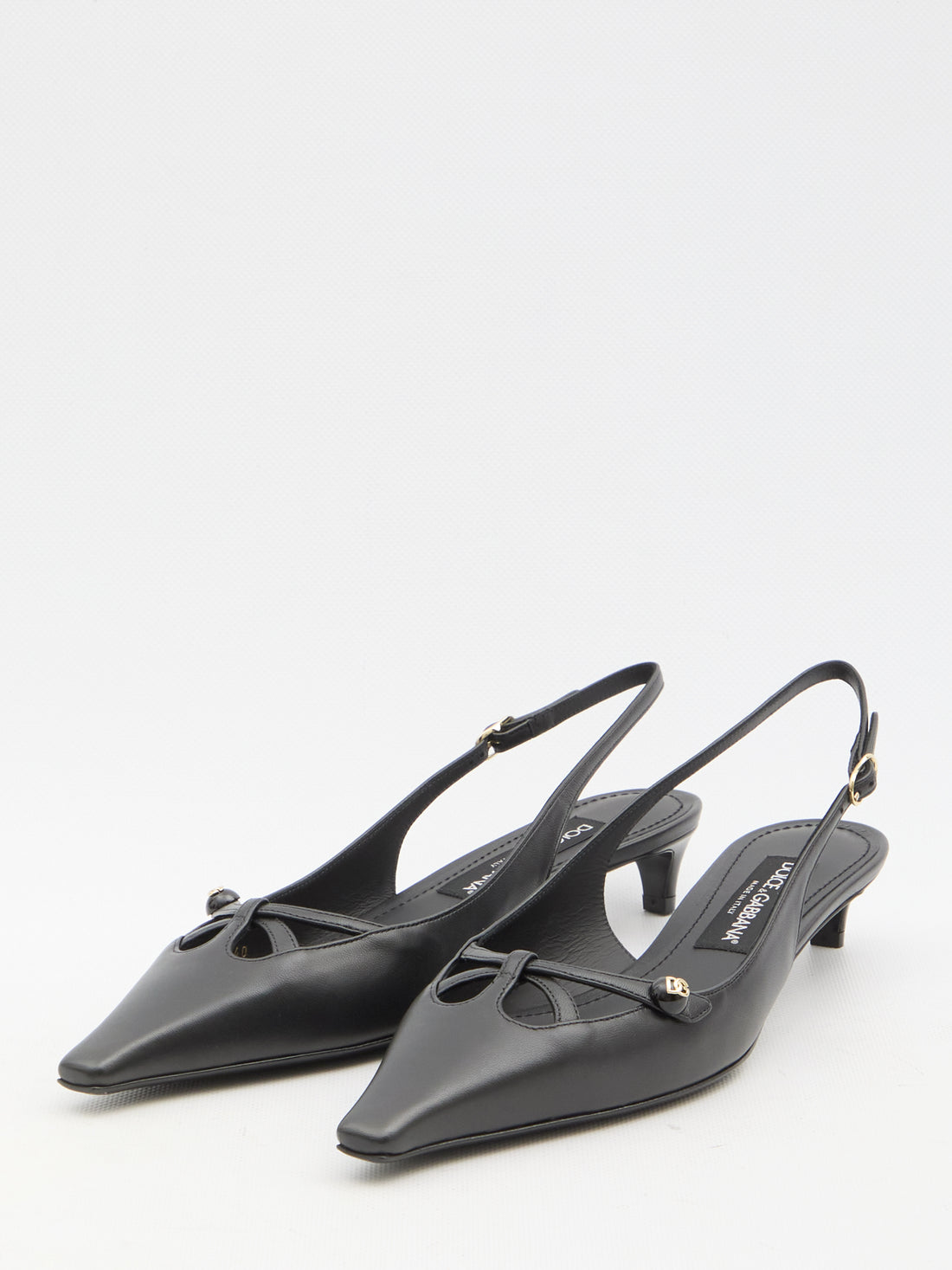 DOLCE&GABBANA 36 dg logo slingback