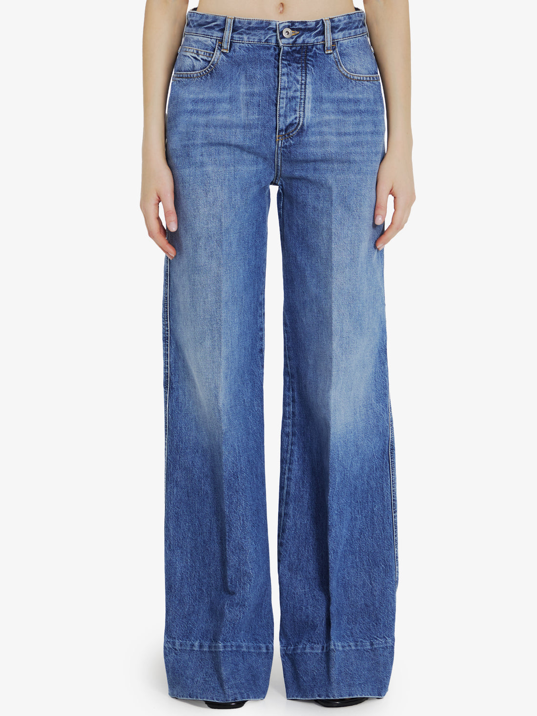 BOTTEGA VENETA 36 wide-leg jeans