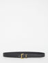 SAINT LAURENT 70 monogram thin belt