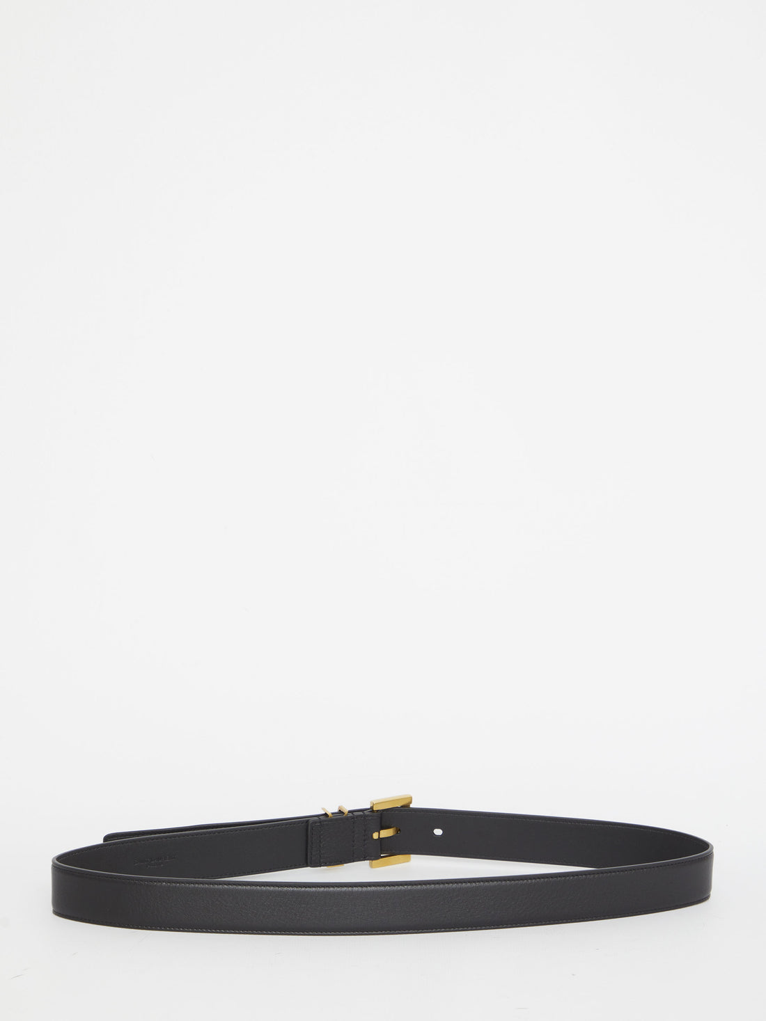 SAINT LAURENT 70 monogram thin belt