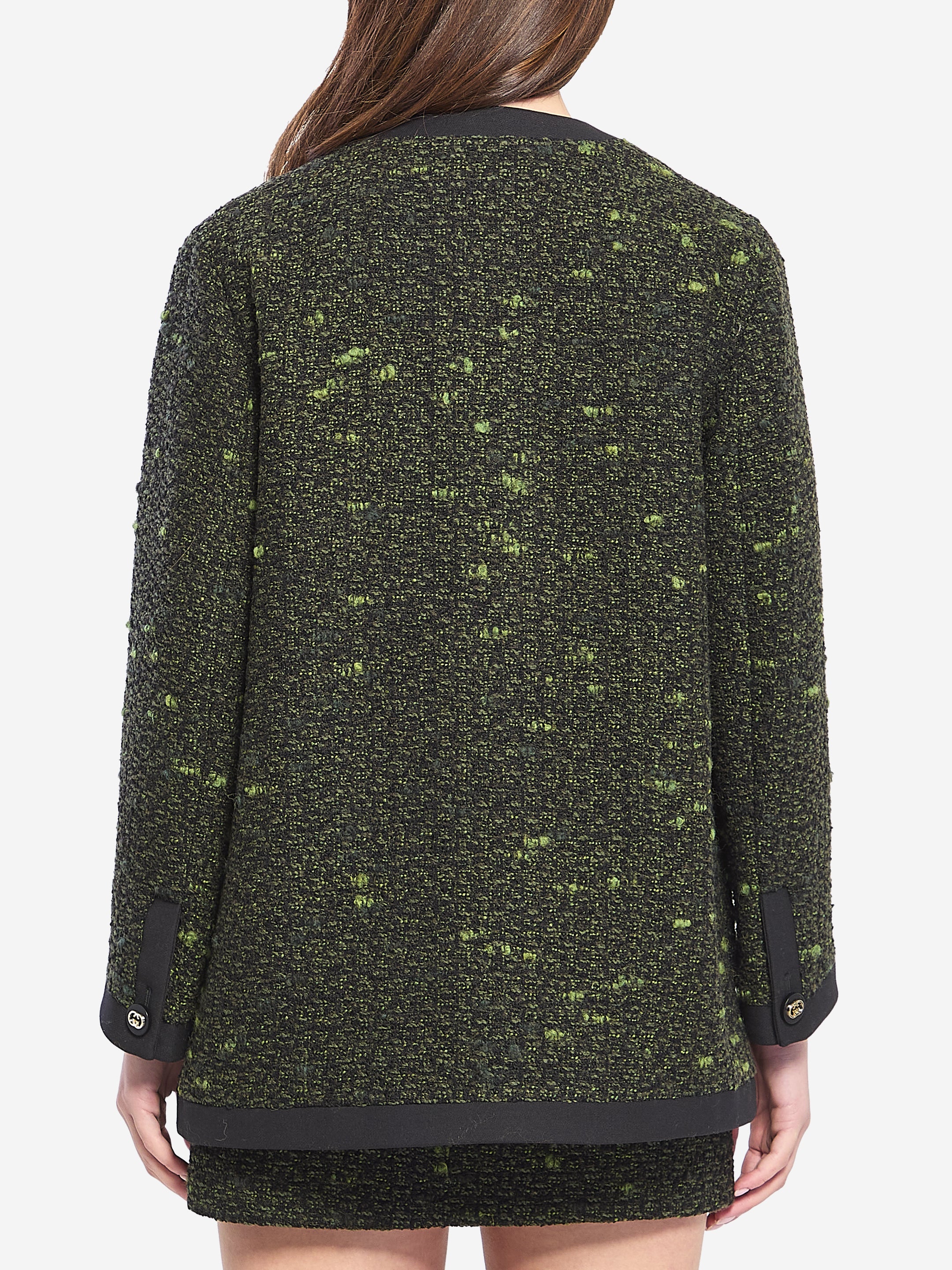 GUCCI 38 bouclé wool jacket