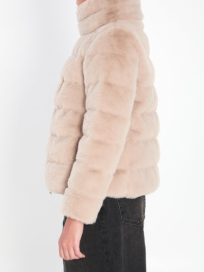 HERNO 40 eco-fur jacket 