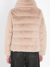 HERNO 42 faux-fur puffer jacket
