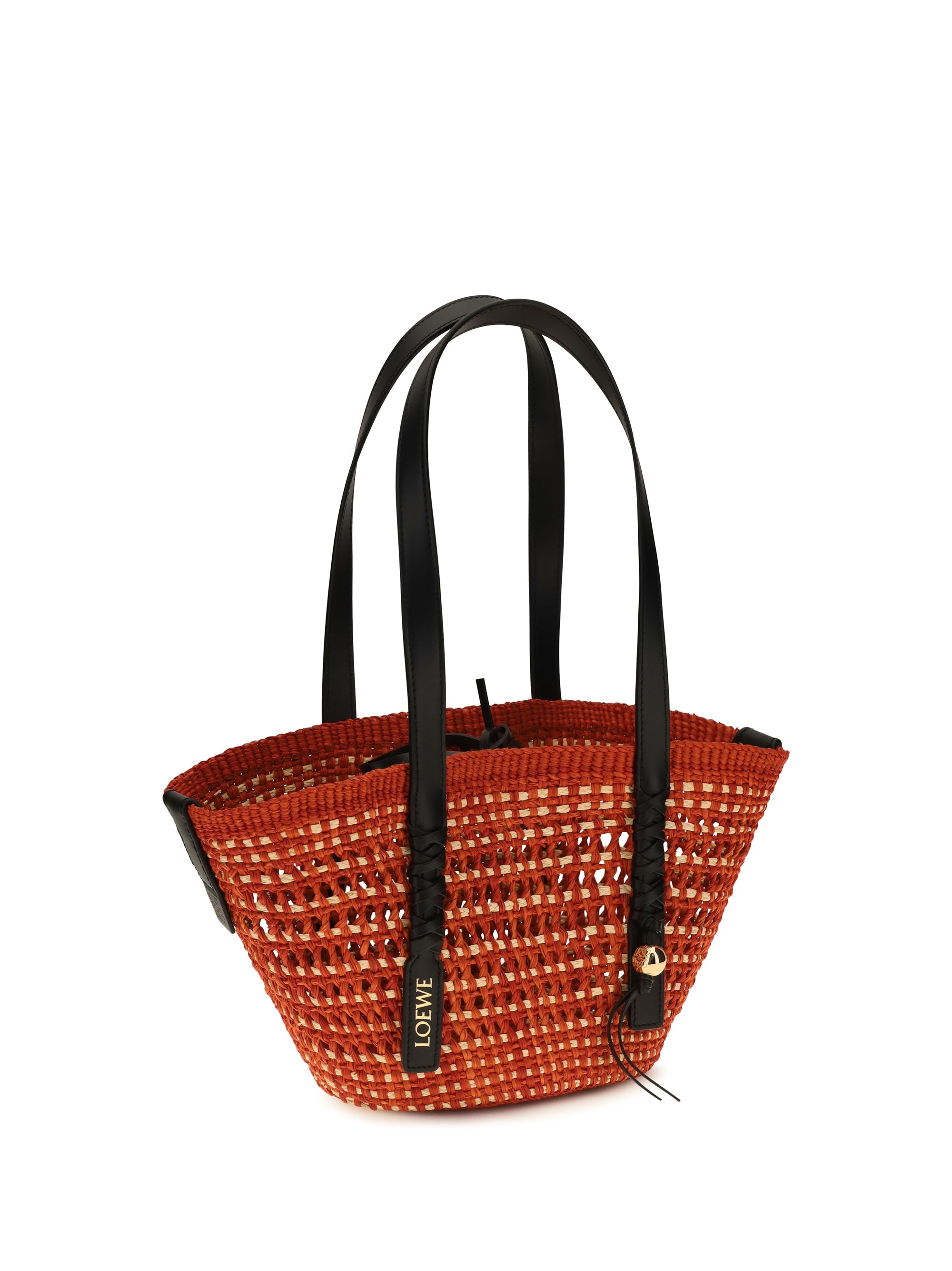 braid raffia shoulder bag by the loewe x paula’s ibiza