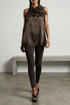 blouse 01 silk satin top