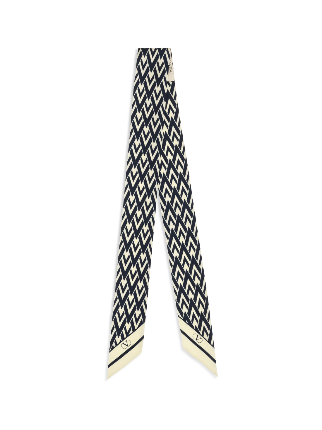 VALENTINO GARAVANI OS twill tout la v scarf