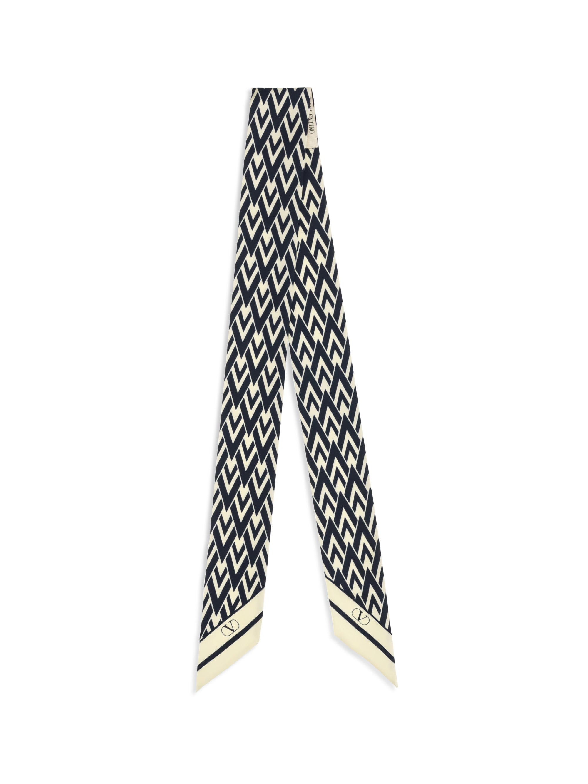 twill tout la v scarf