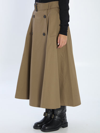 BURBERRY 6 trench skirt
