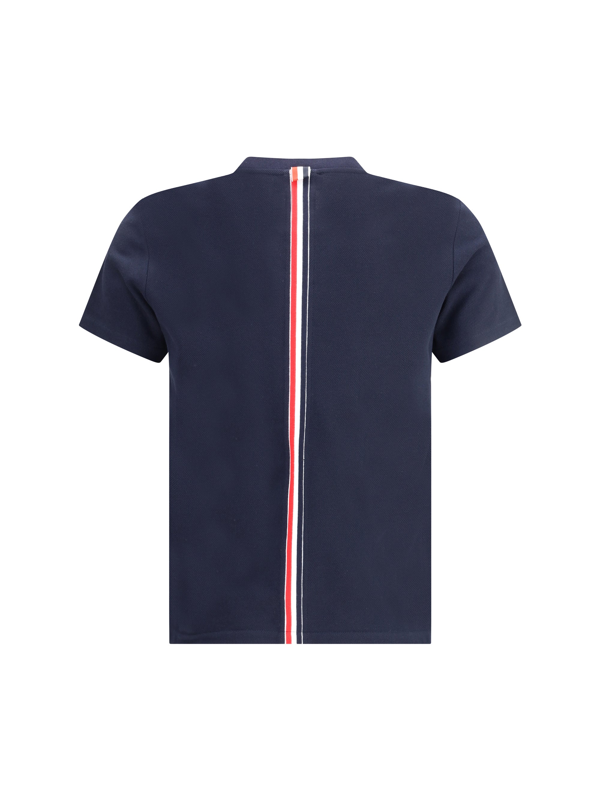 THOM BROWNE 38 t-shirt with iconic bands