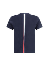 THOM BROWNE 38 t-shirt with iconic bands
