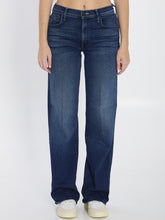 MOTHER 24 the mid rise maven sneak denim pants 