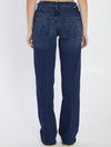 the mid rise maven sneak denim pants