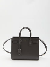 SAINT LAURENT OS sac de jour baby grey bag