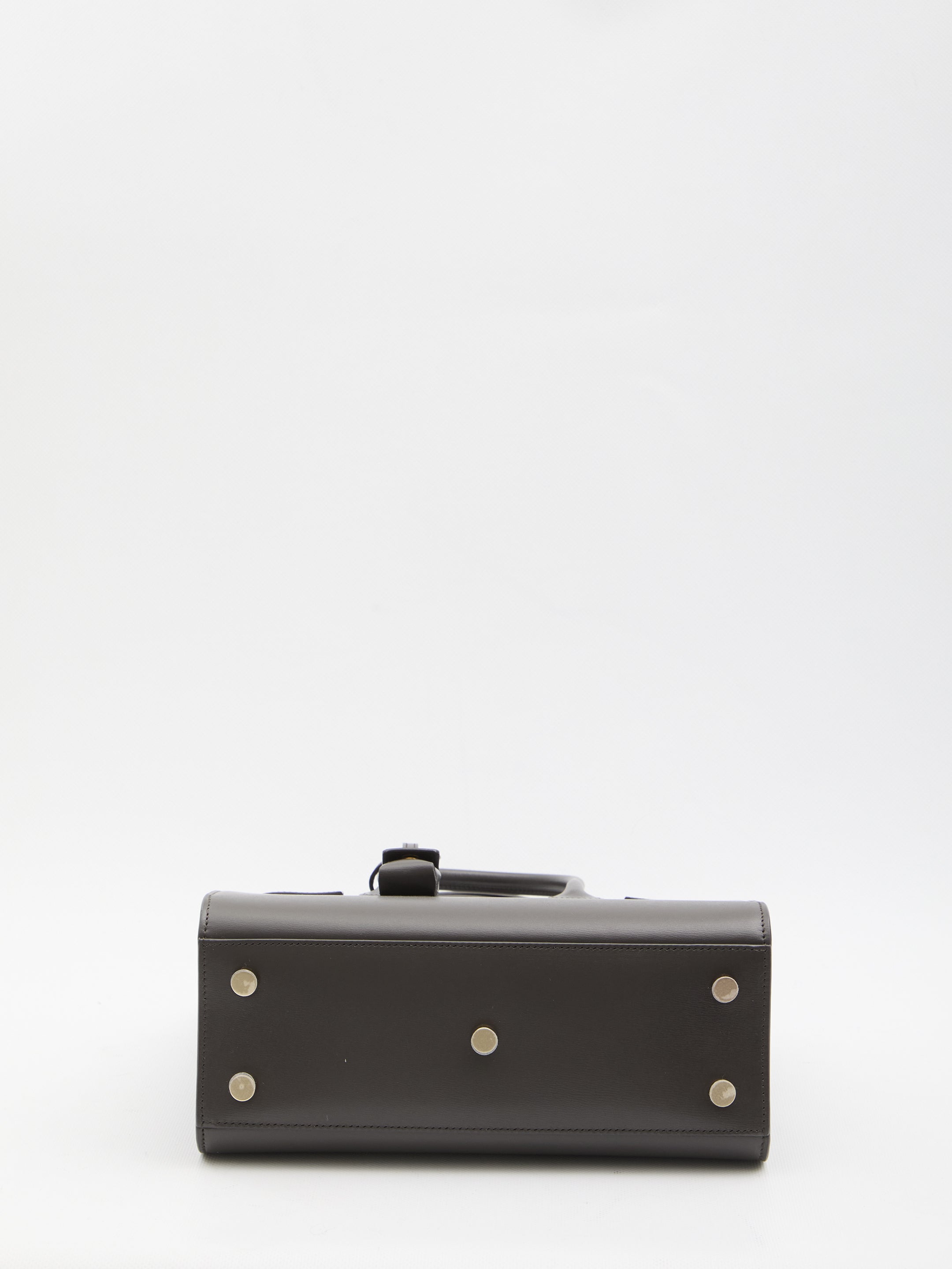 SAINT LAURENT OS sac de jour baby grey bag